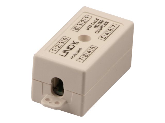 LINDY In Line Coupler Block - cable coupler