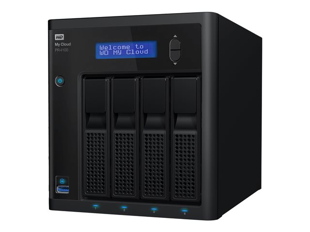 WD My Cloud PR4100 WDBNFA0000NBK - NAS server