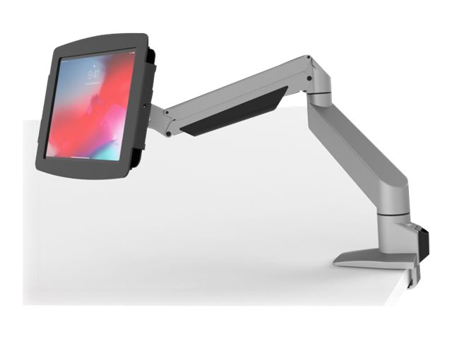 Compulocks iPad 10.2" Space Enclosure Articulating Arm Mount - Mounting kit (articulating arm, enclosure) - adjustable arm - for tablet - lockable - high-grade aluminium - black - screen size: 10.2" - for Apple 10.2-inch iPad (7th generation, 8th generati