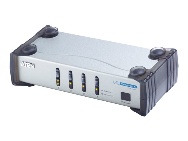 ATEN VS-461 - monitor/audio switch - 4 ports
