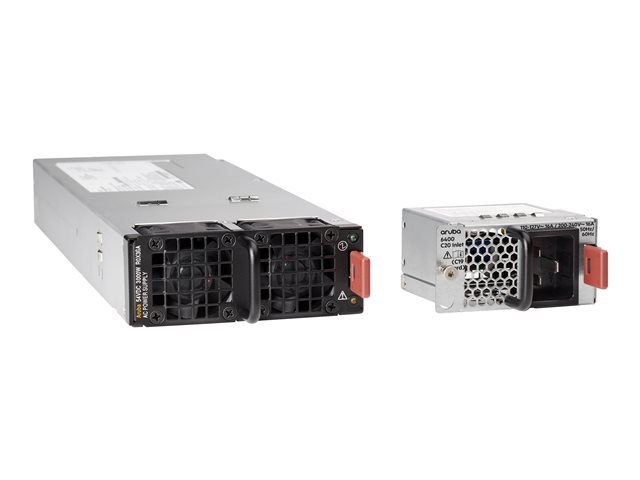 HPE Aruba - With C20 Inlet Adapter - power supply - hot-plug / redundant (plug-in module) - AC 120/230 V - 3000 Watt - for HPE Aruba 6405, 6405 48SFP+, 6405 96G, 6410