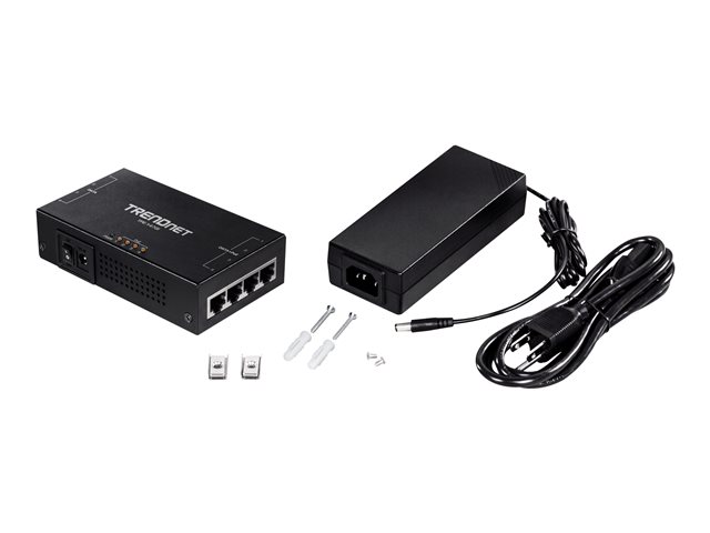 TRENDnet TPE-147GI - PoE injector - 65 Watt - TAA Compliant