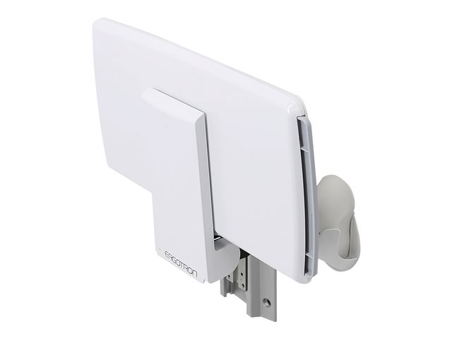 Ergotron Neo-Flex Keyboard Wall Mount - Mounting kit (wrist rest, mouse pouch, mount bracket, keyboard tray, mounting hardware, wall track 10") for keyboard / mouse - white