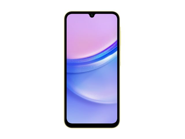 Samsung Galaxy A15 - yellow - 4G smartphone - 128 GB - GSM