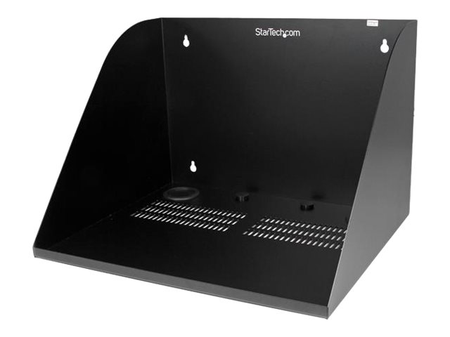 StarTech.com 17in Deep Vented Equipment Wall Mount Equipment Shelf - Industrial Grade Server Room Shelf (WALLSHELF) - cabinet