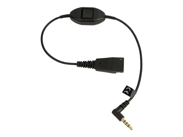 Jabra - Headset cable - Quick Disconnect male to mini-phone stereo 3.5 mm male - 30 cm