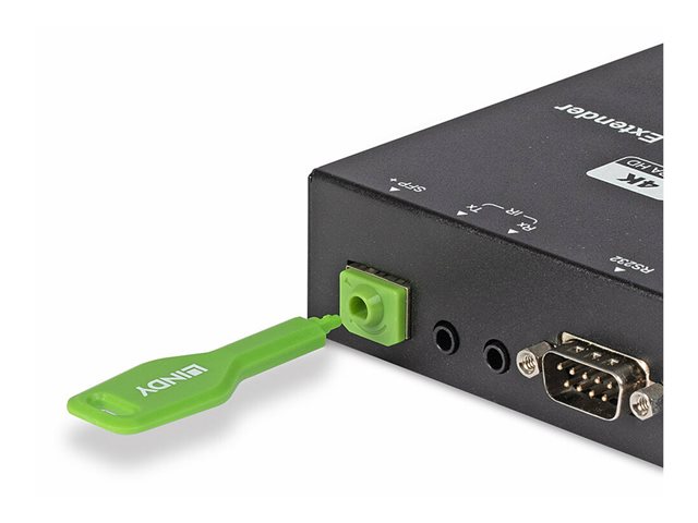 100M CAT.6 DUAL HEAD HDMI USB RS-232 EXTENDER