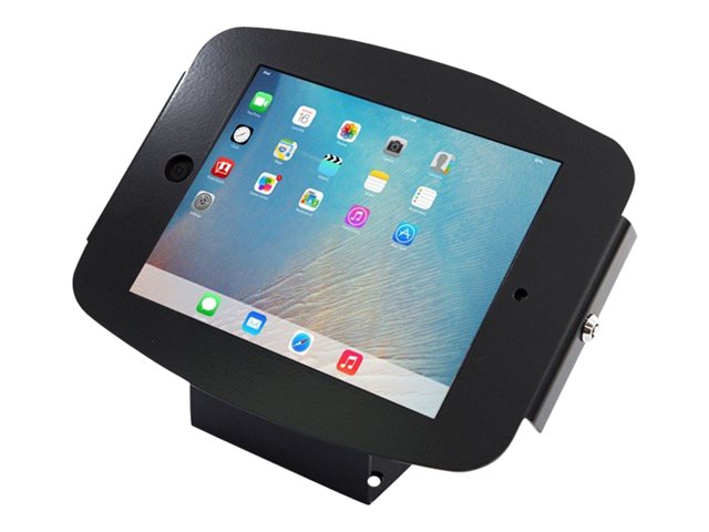 Compulocks Space 45° iPad Mini Wall Mount / Counter Top Kiosk Black enclosure - Anti-Theft - for tablet - black
