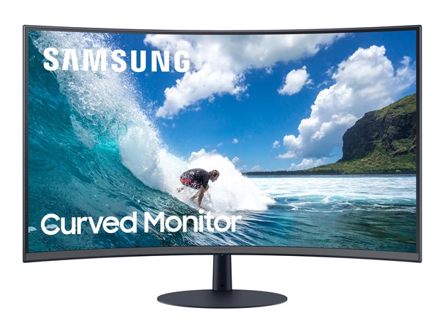 Samsung C27T550FDR - T55 Series - LED monitor - curved - Full HD (1080p) - 27"