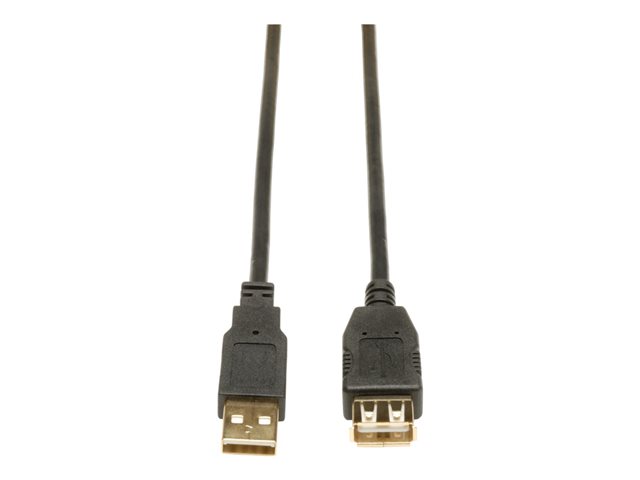 Eaton Tripp Lite Series 3ft USB 2.0 Hi-Speed Extension Cable Shielded A Male / Female 3' - USB extension cable - USB to USB - 91 cm