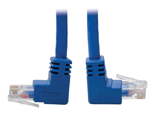 Eaton Tripp Lite Series Cat6 Patch Cable Up-Angled / Down Angled UTP Molded M/M Blue 1ft - patch cable - 0.31 m - blue