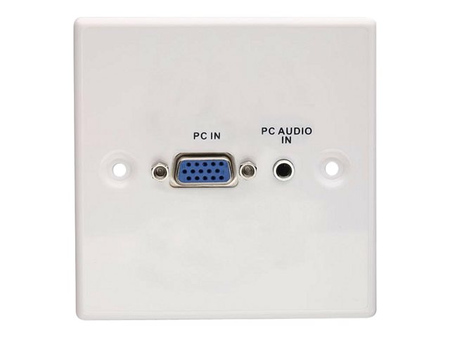 LINDY VGA/Audio Faceplate - mounting plate