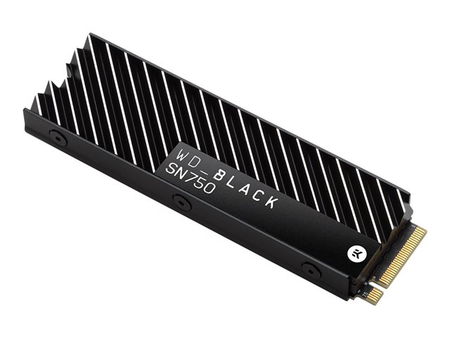 WD Black SN750 NVMe SSD WDS200T3XHC - SSD - 2 TB - internal - M.2 2280 - PCIe 3.0 x4 (NVMe) - integrated heatsink