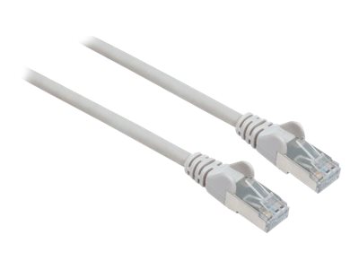 Intellinet Network Patch Cable, Cat6A, 2m, Grey, Copper, S/FTP, LSOH / LSZH, PVC, RJ45, Gold Plated Contacts, Snagless, Booted, Lifetime Warranty, Polybag - patch cable - 2 m - grey