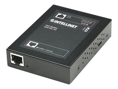Intellinet Power over Ethernet (PoE+) Splitter, IEEE802.3at, 5, 7.5, 9 or 12 V DC output voltage - PoE splitter