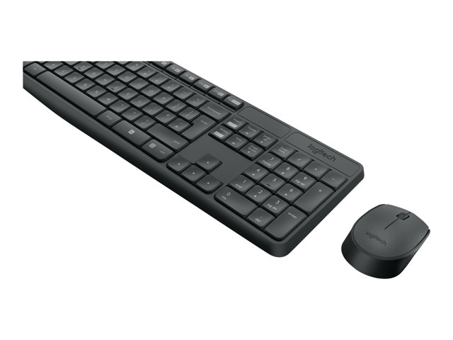 MK235 WIRELESS KEYBOARD / MOUSE GREY-ELL-2.4GHZ-MEDITER