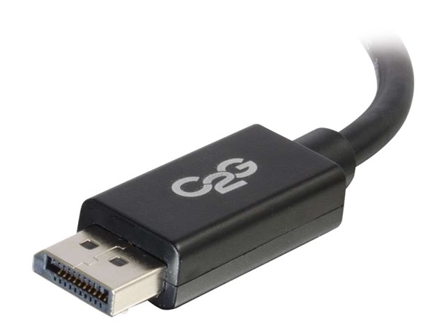 C2G 3ft Ultra High Definition DisplayPort Cable with Latches - 8K DisplayPort Cable - M/M - DisplayPort cable - DisplayPort (M) to DisplayPort (M) - 91.4 cm - latched - black