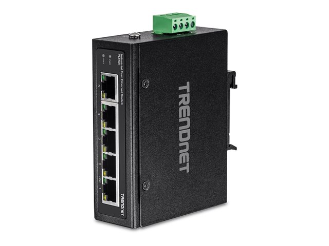 TRENDnet TI-E50 - switch - 5 ports - unmanaged - TAA Compliant