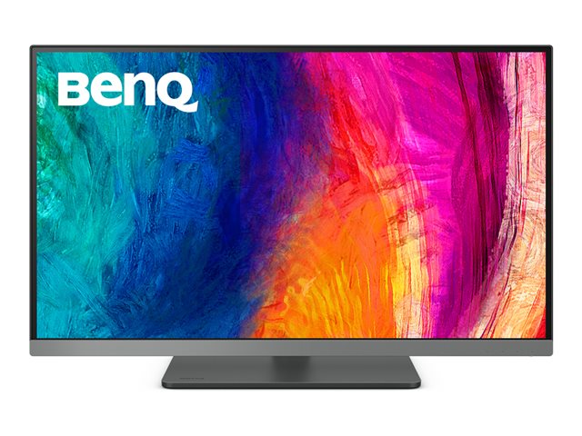 BenQ DesignVue PD2706U - Professional Series - LED monitor - 27" - 3840 x 2160 4K @ 60 Hz - IPS - 400 cd/m² - 1200:1 - DisplayHDR 400 - 5 ms - HDMI, DisplayPort, USB-C - speakers