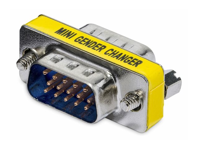 StarTech.com VGA Gender Changer - HD15 Female to HD15 Male - - Male/Male - Monitor Adapter (GC15HSM) - VGA cable