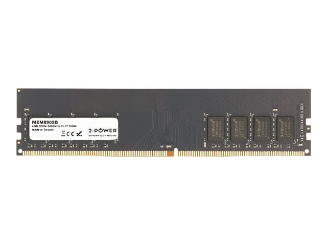 2-Power - DDR4 - module - 4 GB - DIMM 288-pin - 2400 MHz / PC4-19200 - unbuffered