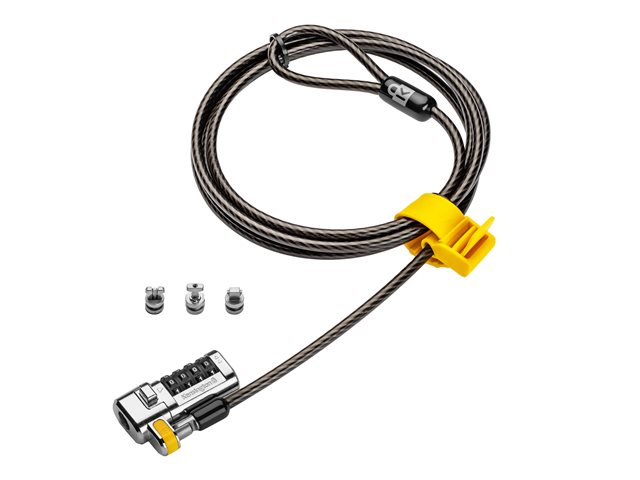 Kensington ClickSafe Universal Combination Laptop Lock - Master Coded - security cable lock