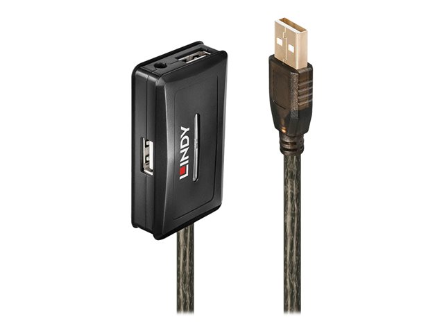 Lindy USB 2.0 Active Extension Hub - hub - 4 ports
