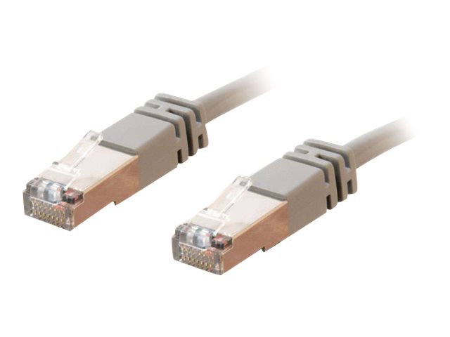 C2G Cat5e Booted Shielded (STP) Network Patch Cable - patch cable - 50 m - grey
