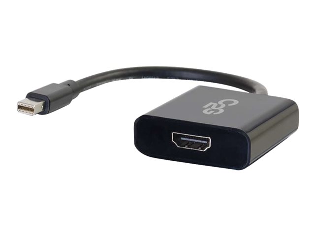 C2G Mini DisplayPort to HDMI Active Adapter Converter 4K UHD - Black - adapter - DisplayPort / HDMI