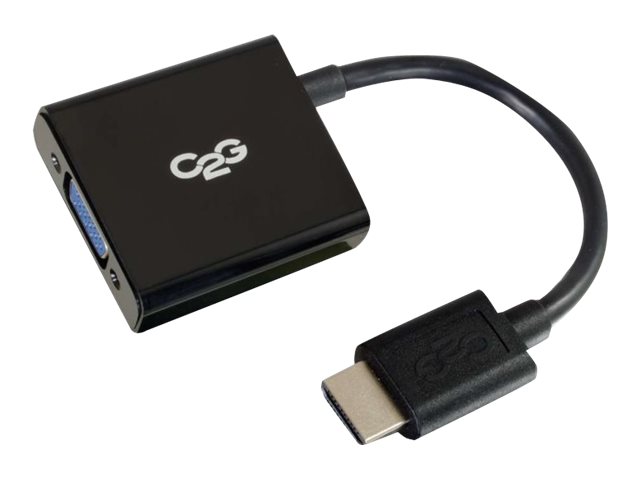 C2G HDMI Mini to VGA Adapter Converter Dongle - video converter - black