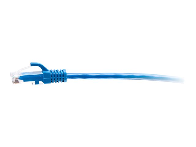 C2G 25ft (7.6m) Cat6a Snagless Unshielded (UTP) Slim Ethernet Network Patch Cable - Blue - patch cable - 7.6 m - blue