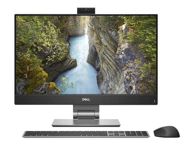 Dell OptiPlex 7400 All In One - All-in-one - Core i5 12500 / 3 GHz - vPro Enterprise - RAM 8 GB - SSD 256 GB - NVMe, Class 35 - UHD Graphics 770 - GigE, Bluetooth 5.2, 802.11ax (Wi-Fi 6E) - WLAN: Bluetooth 5.2, 802.11a/b/g/n/ac/ax (Wi-Fi 6E) - Win 10 Pro
