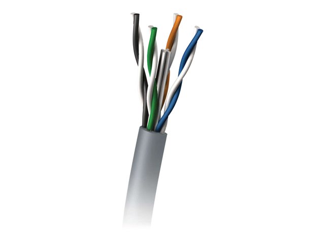 C2G bulk cable - 305 m - grey