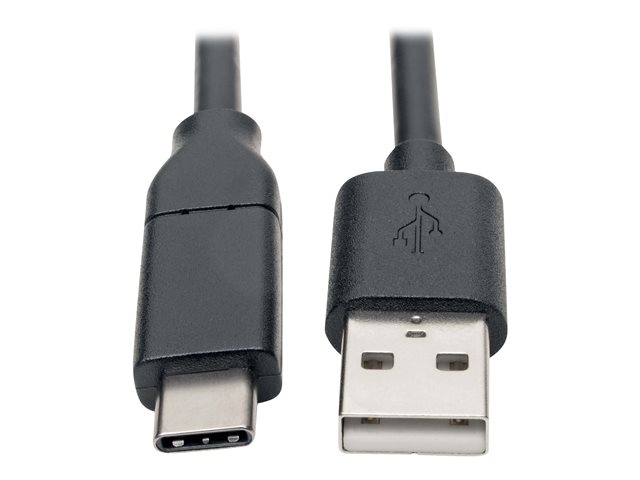 Eaton Tripp Lite Series USB-A to USB-C Cable, USB 2.0, 3A Rating, USB-IF Certified, (M/M), 13 ft. (3.96 m) - USB-C cable - USB Type A to 24 pin USB-C - 3.96 m