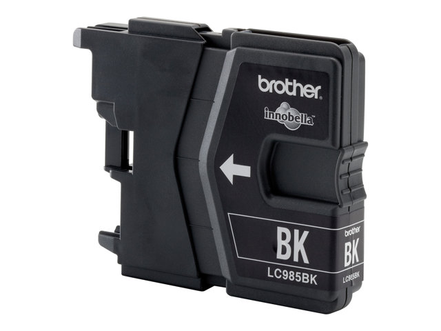 Brother LC985BK - Black - original - blister with acoustic / electromagnetic alarm - ink cartridge - for Brother DCP-J140W, DCP-J315W, DCP-J515W, MFC-J410, MFC-J415W