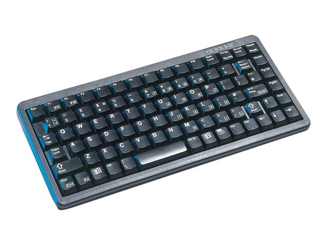 CHERRY Compact-Keyboard G84-4100 - keyboard - French - black Input Device