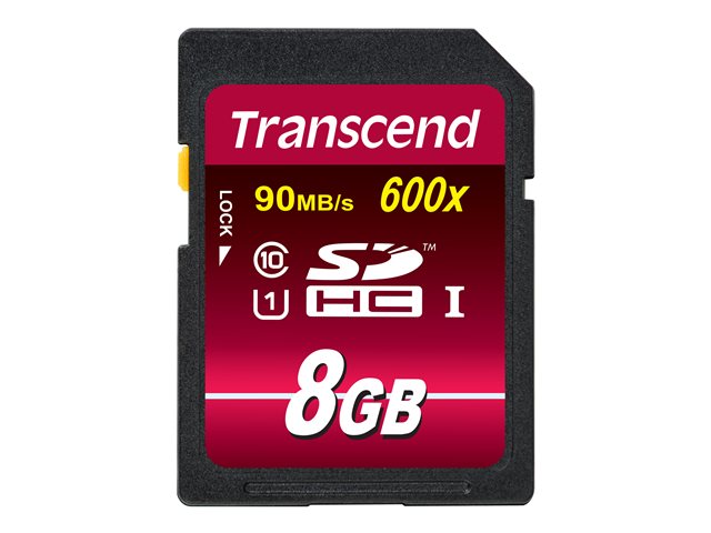 Transcend Ultimate - flash memory card - 8 GB - SDHC UHS-I