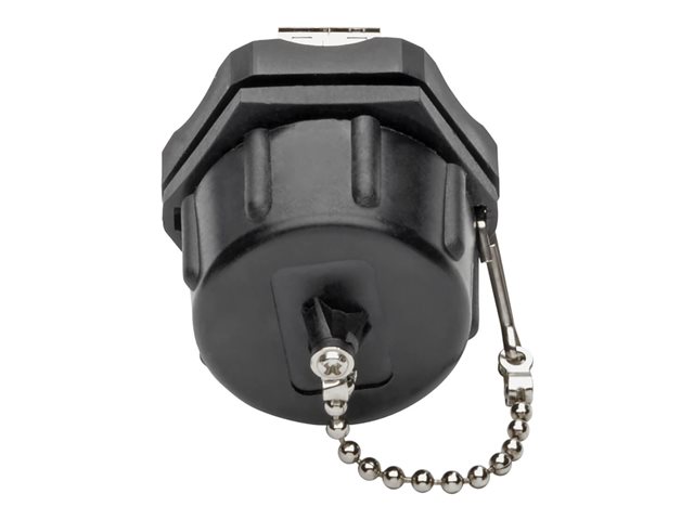 Eaton Tripp Lite Series USB 3.0 Coupler, SuperSpeed, 3.0/3.1, Industrial - USB-A F/F, Shielded, IP68, Dust Cap, TAA - modular insert (coupling) - TAA Compliant