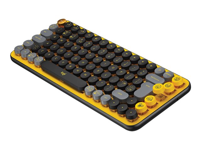 Logitech POP Keys - keyboard - QWERTY - English - blast Input Device