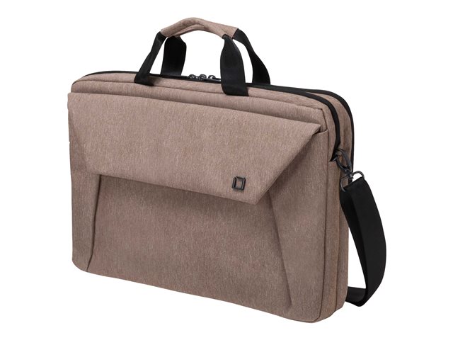 DICOTA Slim Case Plus EDGE - Notebook carrying case - 12" - 13.3" - sandstone
