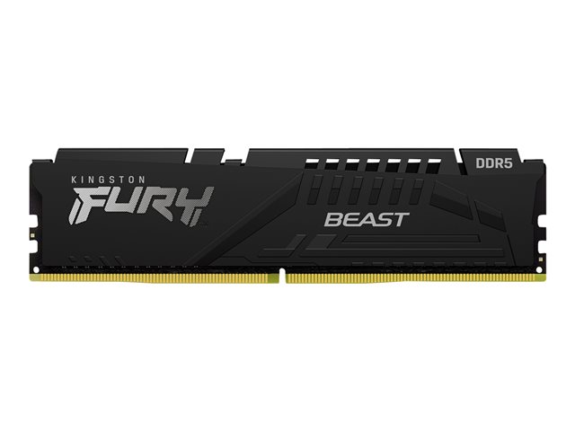 Kingston FURY Beast - DDR5 - module - 32 GB - DIMM 288-pin - 5600 MT/s / PC5-44800 - CL40 - 1.25 V - unbuffered - on-die ECC