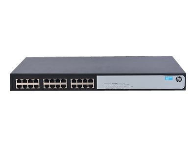 HPE OfficeConnect 1420 24G - switch - 24 ports - unmanaged - rack-mountable