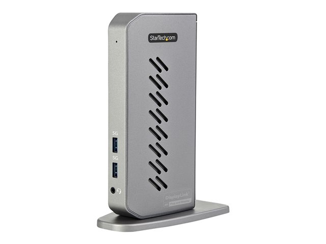 Startech USB-C USB-A Dock, Hybrid Universal USB 3.0 Docking Station for USB-C or USB-A Laptop, Dual Monitor 4K 60Hz HDMI/DisplayPort, 6x USB-A Hub, Gigabit Ethernet, USB 3.1/3.2 Gen 1 - Dual 4K USB-C Dock (DK30A2DHUUE) - Docking station - USB - 2 x HDMI, 