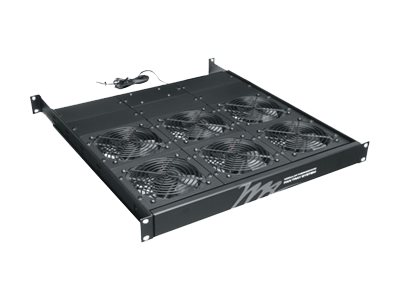 Middle Atlantic IFTA-6 - Rack fan tray - with 6 cooling fans - AC 220 V - black powder coat - 1U - 19"