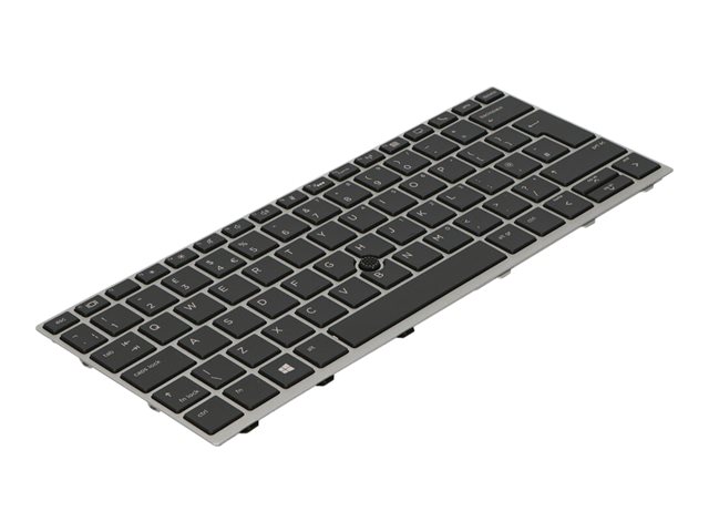 2-Power - notebook replacement keyboard - with pointing stick - UK - black Input Device
