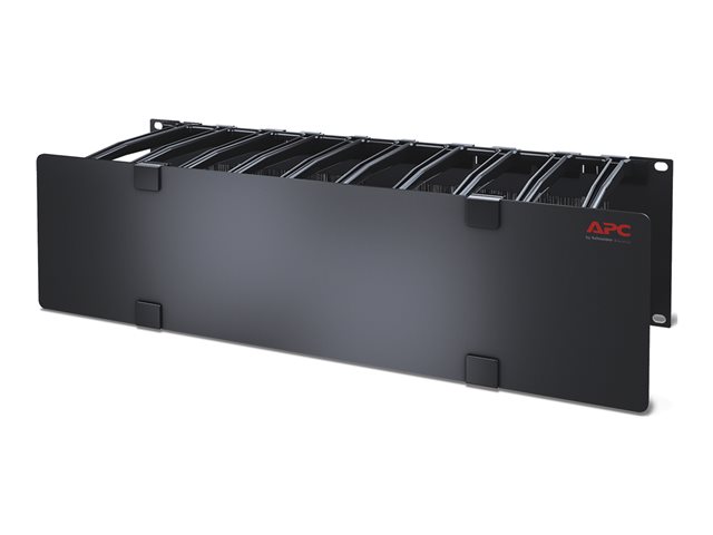 APC Cable Management - rack cable management panel with cover - 3U - TAA Compliant
