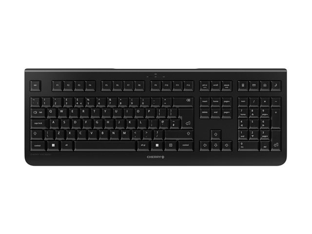 CHERRY KW 3000 - Keyboard - low-noise, full-size - wireless - 2.4 GHz - QWERTY - UK - black