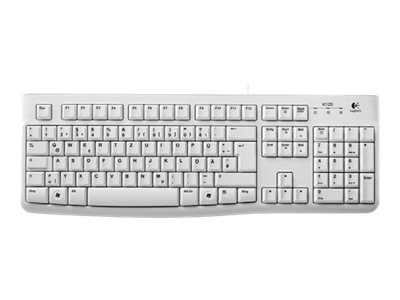 Logitech K120 for Business - keyboard - German - white Input Device
