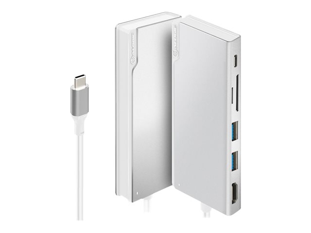 ULTRA USB-C DOCK UNI - SILVER