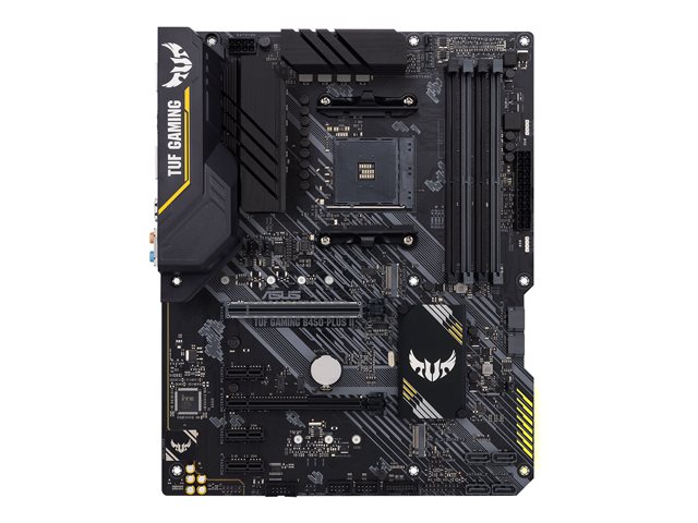 ASUS TUF GAMING B450-PLUS II - Motherboard - ATX - Socket AM4 - AMD B450 Chipset - USB 3.2 Gen 1, USB 3.2 Gen 2, USB-C Gen2 - Gigabit LAN - onboard graphics (CPU required) - HD Audio (8-channel)
